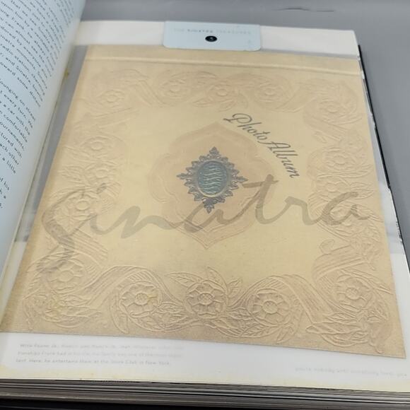 Frank Sinatra The Treasures Hardcover 2004 Filled with Ephemera No CD - Picture 8 of 14
